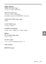 Preview for 259 page of Sony DNW-7 Operation Manual