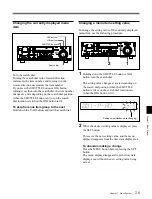 Preview for 85 page of Sony DNW-75 Operation Manual