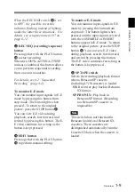 Preview for 17 page of Sony DNW-A25WS Operation Manual