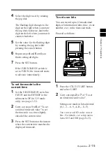 Preview for 47 page of Sony DNW-A25WS Operation Manual