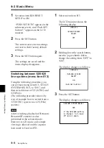 Preview for 112 page of Sony DNW-A25WS Operation Manual