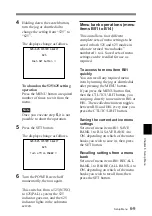 Preview for 113 page of Sony DNW-A25WS Operation Manual