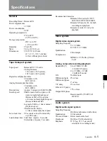 Preview for 89 page of Sony DNW-A28 Operation Manual