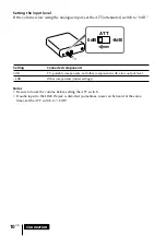 Preview for 10 page of Sony DP-1000 Operating Instructions Manual