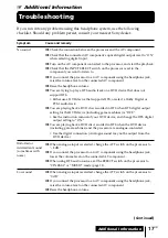 Preview for 17 page of Sony DP-1000 Operating Instructions Manual