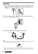 Предварительный просмотр 10 страницы Sony DP-IF4000 - Digital Surround Processor That Comes Operating Instructions Manual