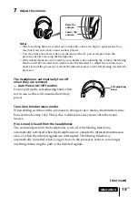 Предварительный просмотр 19 страницы Sony DP-IF4000 - Digital Surround Processor That Comes Operating Instructions Manual