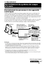 Предварительный просмотр 39 страницы Sony DP-IF4000 - Digital Surround Processor That Comes Operating Instructions Manual