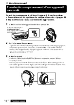 Предварительный просмотр 42 страницы Sony DP-IF4000 - Digital Surround Processor That Comes Operating Instructions Manual