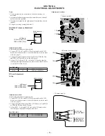 Предварительный просмотр 8 страницы Sony DP-IF5000 Service Manual