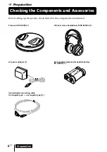 Preview for 6 page of Sony DP-RF6000 Operating Instructions Manual