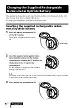 Preview for 10 page of Sony DP-RF6000 Operating Instructions Manual