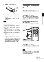 Предварительный просмотр 11 страницы Sony DPF-A710/A700 Handbook