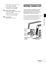 Предварительный просмотр 13 страницы Sony DPF-A710/A700 Handbook