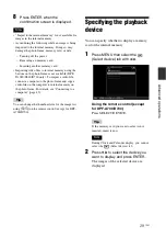 Предварительный просмотр 29 страницы Sony DPF-A710/A700 Handbook