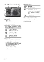 Предварительный просмотр 28 страницы Sony DPF D92 - LCD WVGA 15:9 Diagonal Digital Photo Frame Operating Instructions Manual