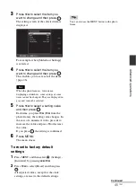 Preview for 45 page of Sony DPF D92 - LCD WVGA 15:9 Diagonal Digital Photo Frame Operating Instructions Manual