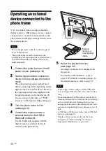 Preview for 48 page of Sony DPF D92 - LCD WVGA 15:9 Diagonal Digital Photo Frame Operating Instructions Manual