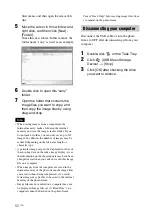 Preview for 52 page of Sony DPF D92 - LCD WVGA 15:9 Diagonal Digital Photo Frame Operating Instructions Manual