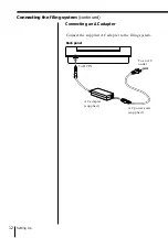 Preview for 12 page of Sony DPF-P7 Operating Instructions Manual