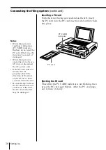 Предварительный просмотр 14 страницы Sony DPF-P7 Operating Instructions Manual