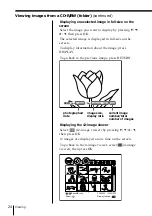 Preview for 24 page of Sony DPF-P7 Operating Instructions Manual