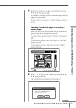 Preview for 27 page of Sony DPF-P7 Operating Instructions Manual