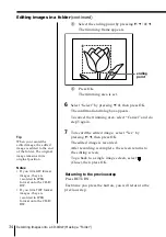 Предварительный просмотр 34 страницы Sony DPF-P7 Operating Instructions Manual