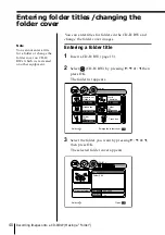 Предварительный просмотр 40 страницы Sony DPF-P7 Operating Instructions Manual