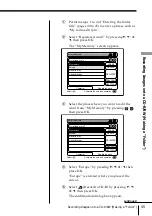 Preview for 45 page of Sony DPF-P7 Operating Instructions Manual