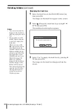 Preview for 60 page of Sony DPF-P7 Operating Instructions Manual