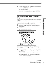 Preview for 67 page of Sony DPF-P7 Operating Instructions Manual