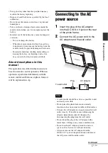 Предварительный просмотр 17 страницы Sony DPF-V900 - Digital Photo Frame Operating Instructions Manual