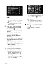 Предварительный просмотр 30 страницы Sony DPF-V900 - Digital Photo Frame Operating Instructions Manual