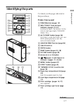 Предварительный просмотр 9 страницы Sony DPP-EX5 Operating Instructions Manual