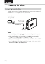 Предварительный просмотр 12 страницы Sony DPP-EX5 Operating Instructions Manual