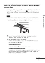 Предварительный просмотр 25 страницы Sony DPP-EX5 Operating Instructions Manual