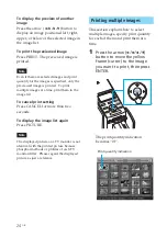 Preview for 24 page of Sony DPP-EX50 Operating Instructions Manual