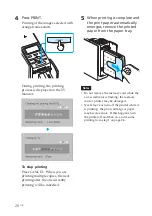 Preview for 26 page of Sony DPP-EX50 Operating Instructions Manual