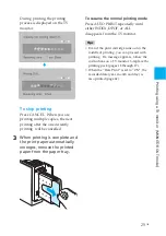 Preview for 29 page of Sony DPP-EX50 Operating Instructions Manual