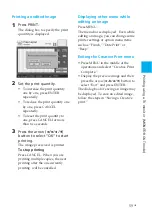 Preview for 59 page of Sony DPP-EX50 Operating Instructions Manual