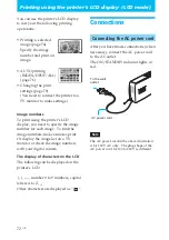 Preview for 72 page of Sony DPP-EX50 Operating Instructions Manual