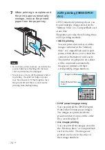 Preview for 76 page of Sony DPP-EX50 Operating Instructions Manual