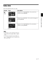 Preview for 31 page of Sony DPP-F700 - Digital Photo Printer/frame Operating Instructions Manual