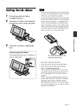 Preview for 33 page of Sony DPP-F700 - Digital Photo Printer/frame Operating Instructions Manual