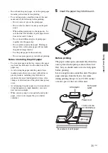 Preview for 35 page of Sony DPP-F700 - Digital Photo Printer/frame Operating Instructions Manual