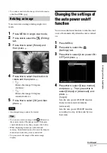 Preview for 51 page of Sony DPP-F700 - Digital Photo Printer/frame Operating Instructions Manual