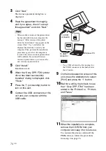 Preview for 74 page of Sony DPP-F700 - Digital Photo Printer/frame Operating Instructions Manual