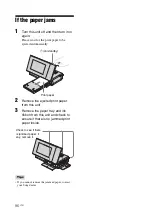 Preview for 96 page of Sony DPP-F700 - Digital Photo Printer/frame Operating Instructions Manual