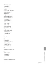 Preview for 109 page of Sony DPP-F700 - Digital Photo Printer/frame Operating Instructions Manual